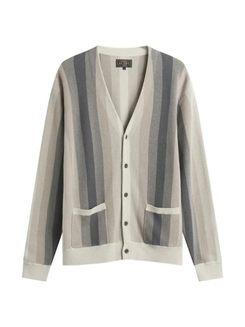 BEAMS PLUS Beams Plus Multi Stripe Cardigan