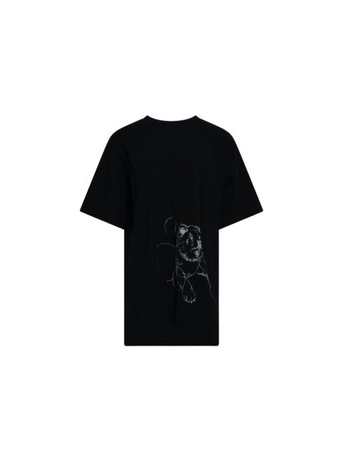 Yohji Yamamoto Printed Short Sleeve Tee