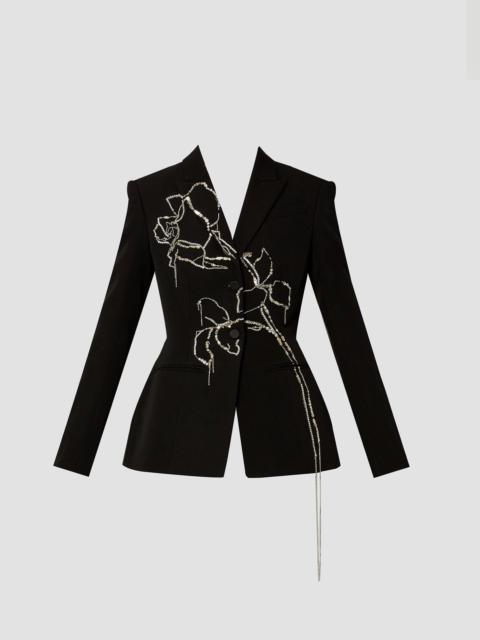 Erdem FITTED SINGLE BREASTED BLAZER