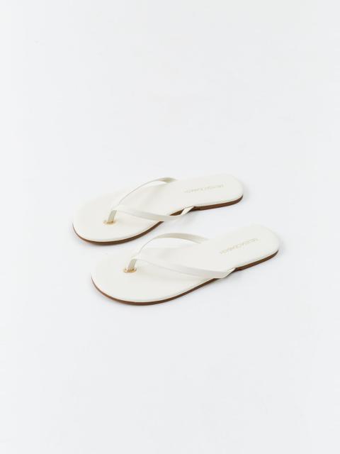 MELISSA ODABASH SANDALS IVORY