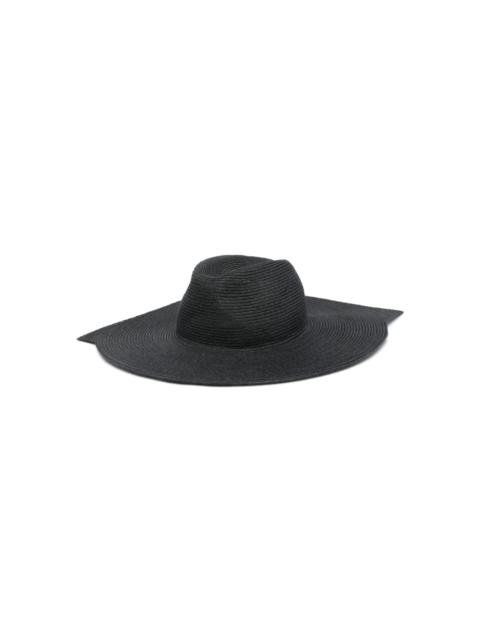 Yohji Yamamoto braided linen hat