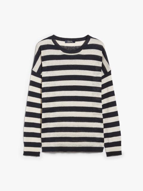 'S Max Mara ONDINA Crew-neck jumper in linen yarn