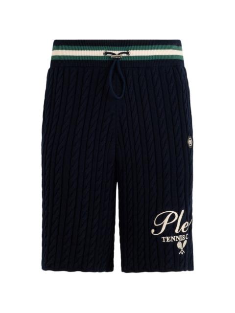 PHILIPP PLEIN knitted drawstring shorts