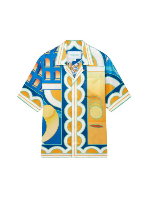 CASABLANCA Paysage Silk Shirt