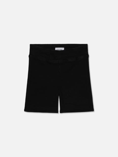 FRAME Jetset Short in Sheen Noir