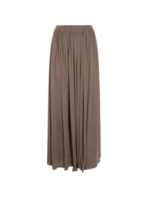 Max Mara gathered maxi skirt