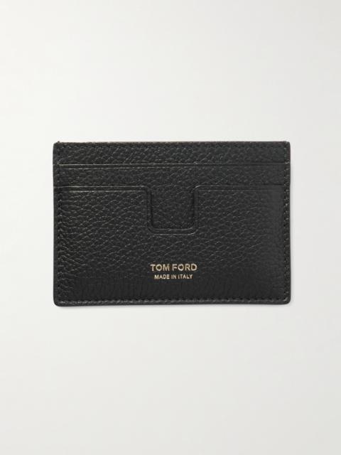 TOM FORD Full-Grain Leather Cardholder