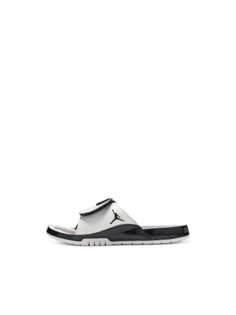 Jordan logo-embroidered slides