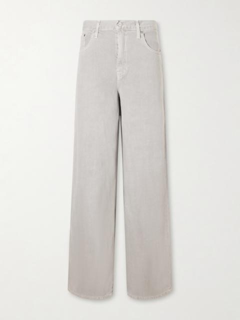 TWP Tiny Dancer Mid-rise Wide-leg Jeans