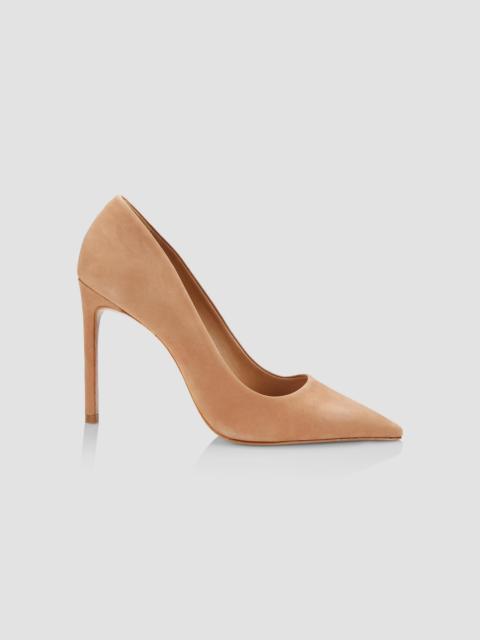 SCHUTZ Women's Lou Pointed-Toe Nubuck Pumps - Honey Beige