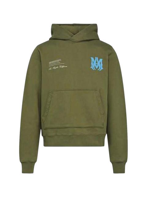 AMIRI Military Specs Stencil Hoodie "Military Green" PF22MJL020 301