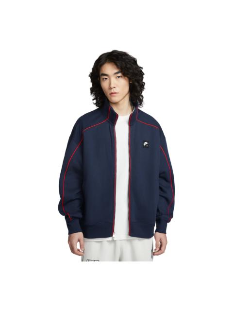 Nike Nike Air Fleece Track Jacket 'Obsidian' IF1263-451