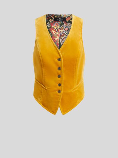 VELVET WAISTCOAT