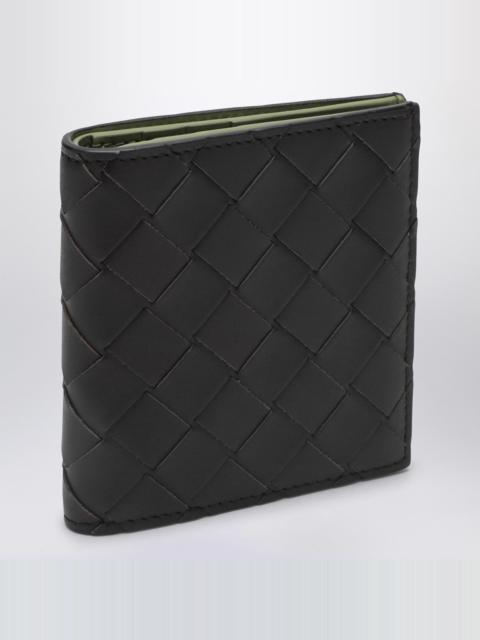 Bottega Veneta Bi-fold Wallet Fondente/Macha in Intrecciato