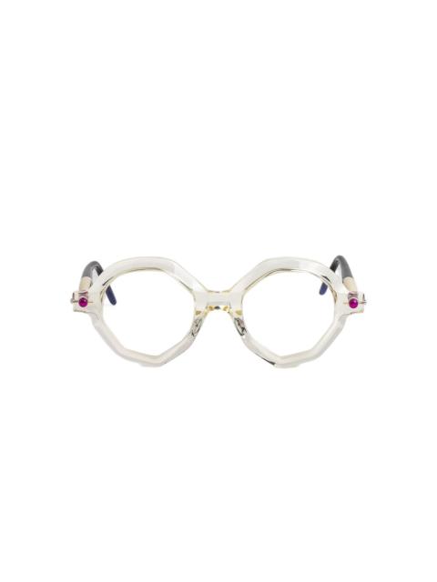 Kuboraum P18 abstract-frame glasses