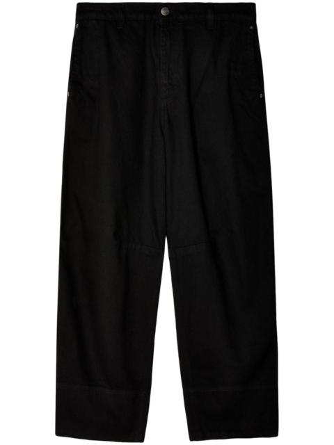 CHARLES JEFFREY LOVERBOY straight-leg cotton jeans