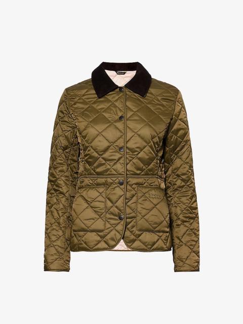 Deveron quilted slim-fit shell jacket