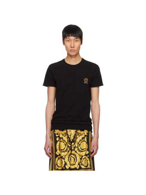 VERSACE Two-Pack Black Medusa T-shirts