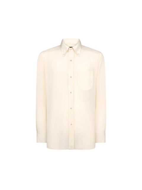 CREPE SATIN FLUID FIT SHIRT