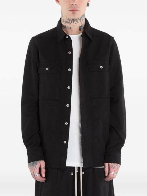 Rick Owens DRKSHDW Outershirt buttoned-up cotton jacket
