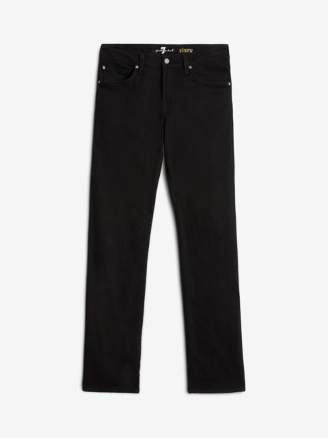 7 For All Mankind Slimmy in Black Onyx