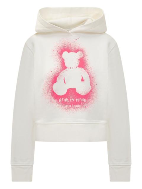 Palm Angels spray bear hoody