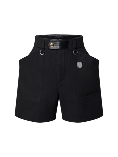 Louis Vuitton Oversized Pocket Cotton Drill Shorts