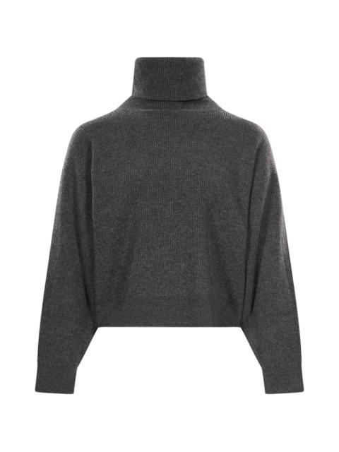 Brunello Cucinelli ribbed-knit roll-neck sweater