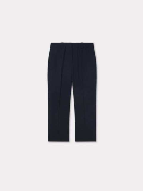 Virgin wool cropped pants