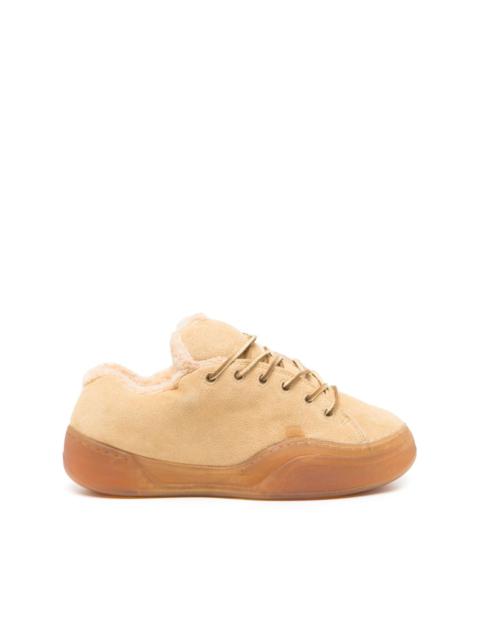ERL suede vamp skate sneakers