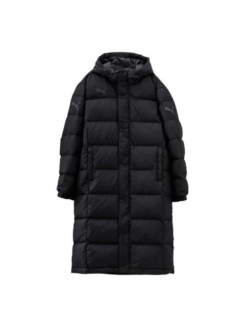 PUMA Long Down Jacket 'Black Grey' 932547-01