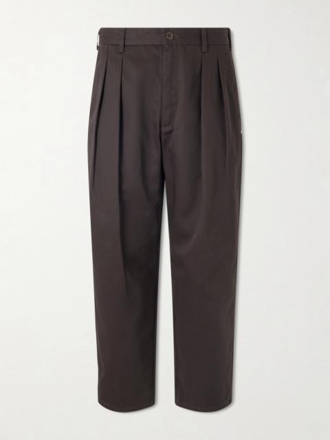 WTAPS Straight-Leg Pleated Twill Trousers