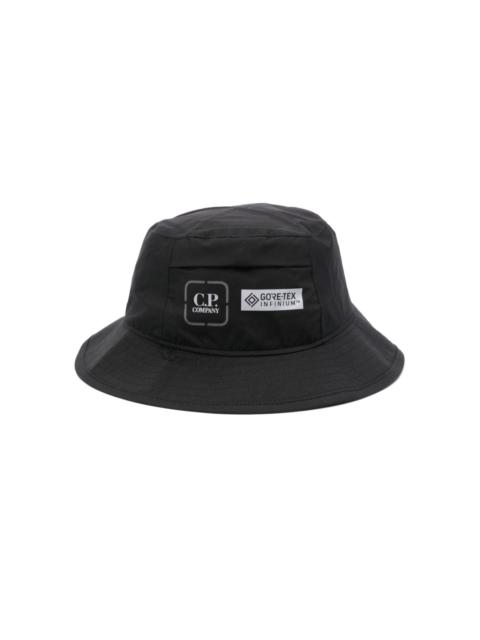 C.P. Company logo-print bucket hat