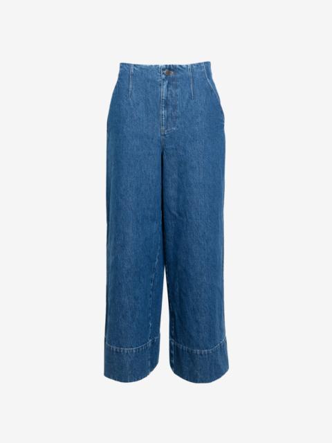 TANYA TAYLOR ALLIE DENIM PANT