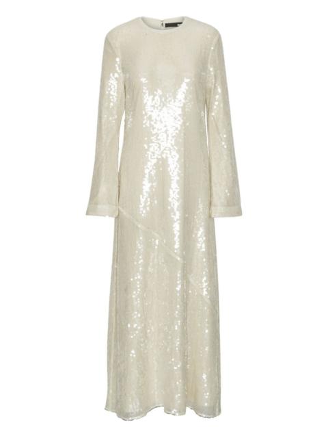 ROTATE sequin-embellished maxi dress