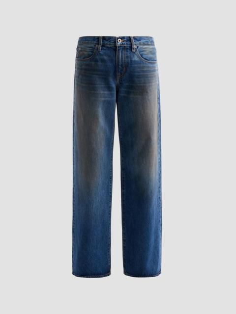 SLVRLAKE Women's Mica Distressed Wash Wide-Leg Jeans - Roll The Dice