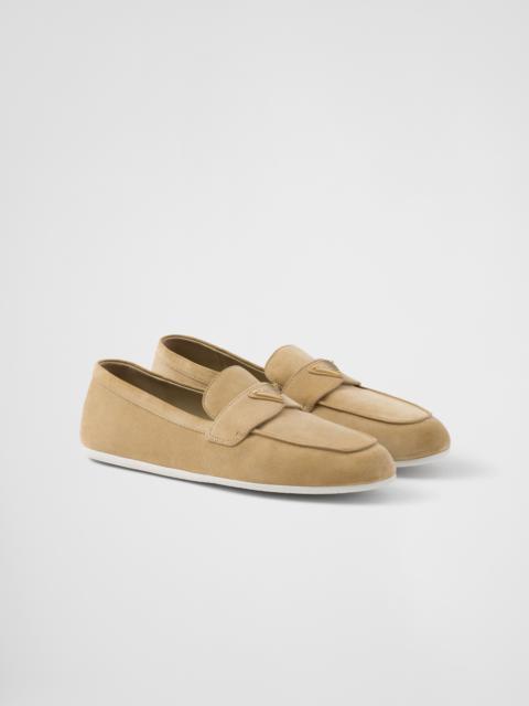 Prada Suede loafers