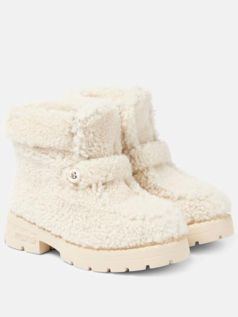 Shea shearling ankle boots