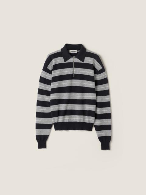 Miu Miu Cashmere polo shirt