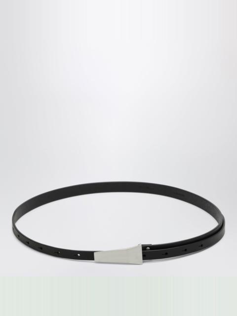 Rick Owens Black Trunk Belt leather belt