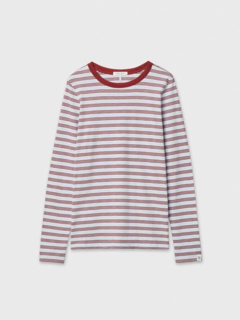 rag & bone The Slub Striped Long-Sleeve Tee