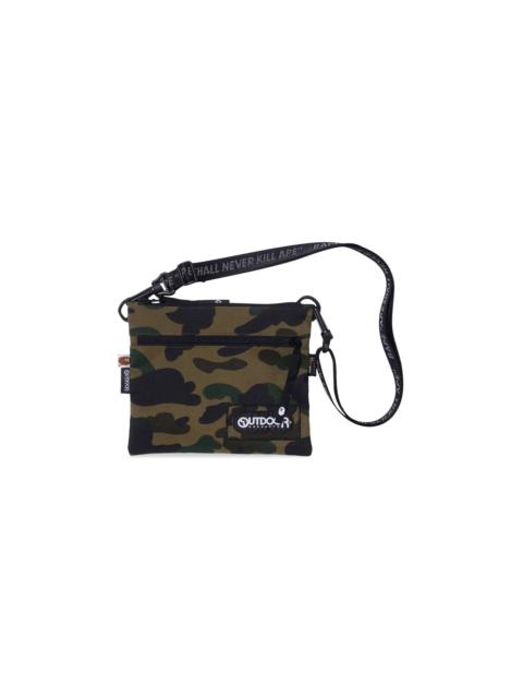 A BATHING APE® BAPE x Outdoor Products 1st Camo Mini Shoulder Bag 'Green'
