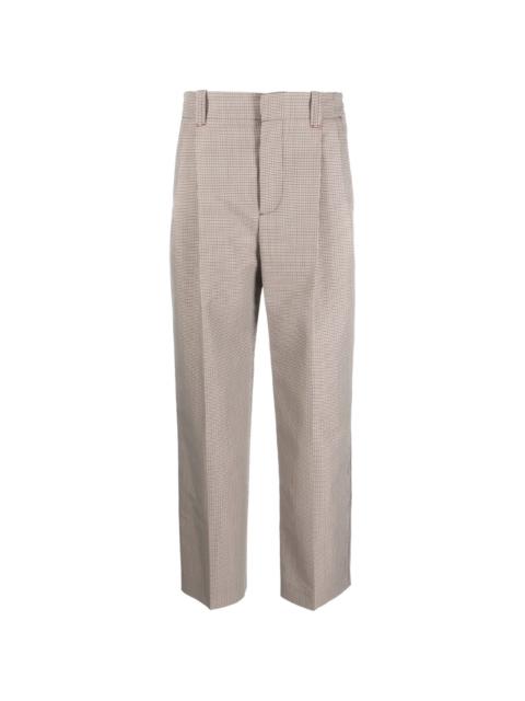 Marni pleated cropped trousers
