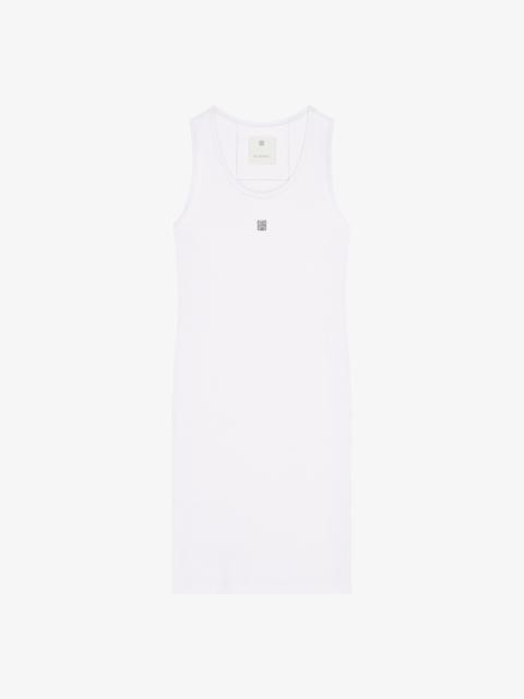 Givenchy TANK DRESS IN COTTON WITH 4G DETAIL
