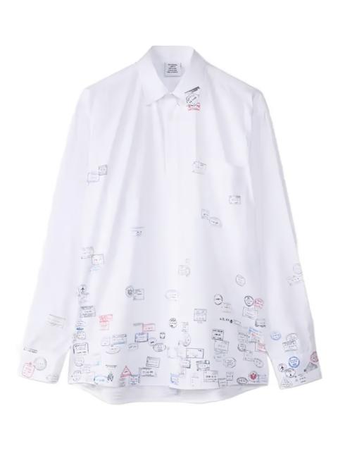 VETEMENTS graphic-print shirt