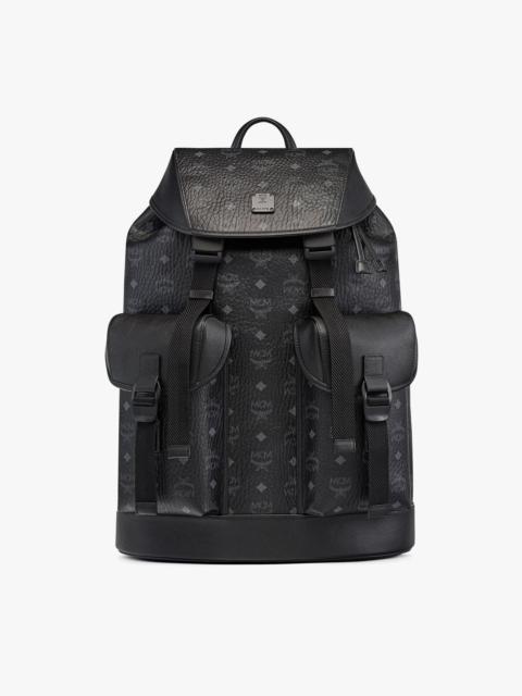 MCM Aren Sling Bag In Visetos Small Solo Shoulder Strap Leather