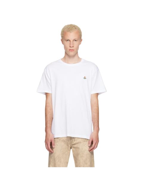Vivienne Westwood White Classic Multicolor Orb T-shirt