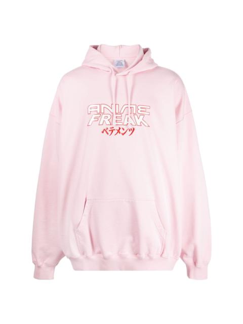 Anime Freak cotton-blend hoodie