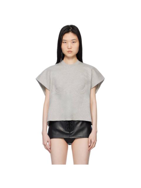 pushBUTTON 브래지어 포인트 sleeveless top