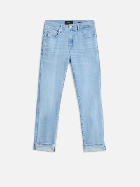 7 For All Mankind RELAXED SKINNY in Slim Illusion Indigo Bloom